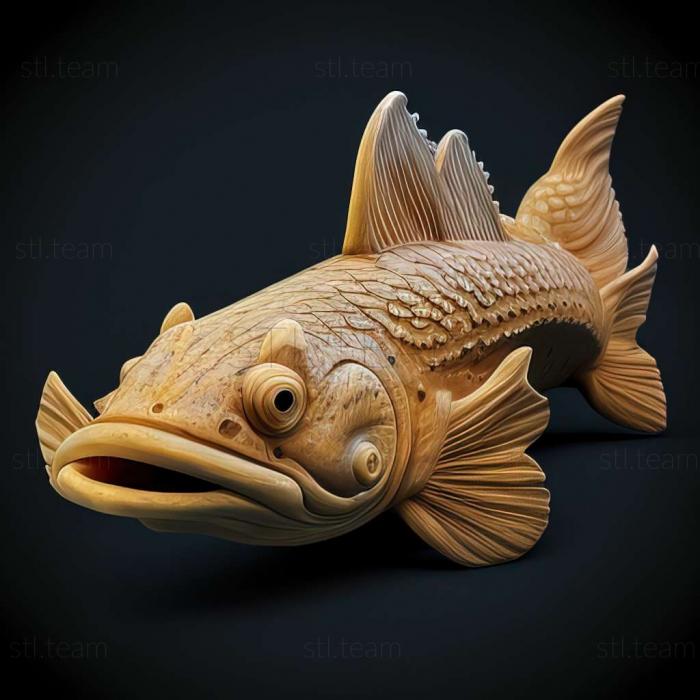 3D модель Chaetostoma milesi (STL)